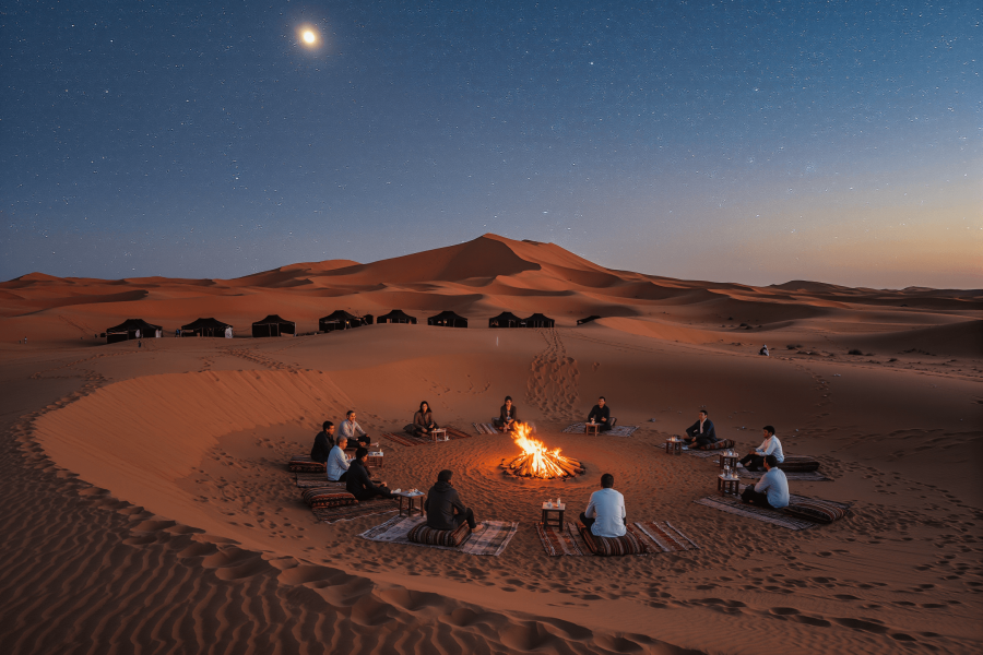 Agafay Desert Camel Ride: Sunset & Traditional Tea